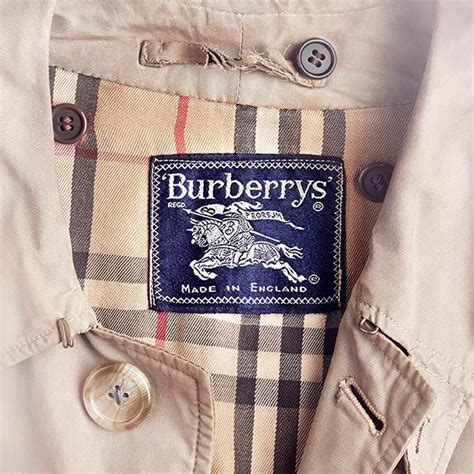 burberry check origin